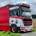 Visière Scania Next Generation R et S toutes cabines avec découpe NTG pour 2 feux - Compatible