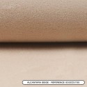 Textile du Tissu Alcantara au mètre beige pour intérieur de voiture et de camion