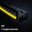 Barre Led Siberia XP SRC 50 pouces 10-32V 1 rangée incurvée