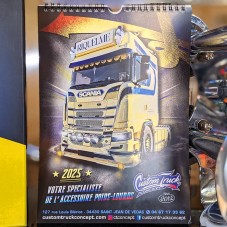 Couverture du Calendrier Custom Truck Concept 2025 avec Transports Riquelme