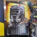 Calendrier Custom Truck Concept 2025 Mois de Janvier avec Iveco S-Way La Caussenarde