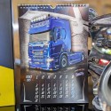 Calendrier Custom Truck Concept 2025 Mois de Mars avec Scania Next Generation de TFP Transports