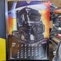 Calendrier Custom Truck Concept 2025 Mois de Avril avec Ford F-Max de NJ Transports