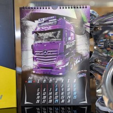 Calendrier Custom Truck Concept 2025 Mois de Mai avec