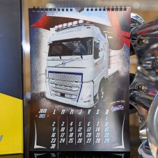 Calendrier Custom Truck Concept 2025 Mois de Juin avec Volvo FH5 de MGR Camargues