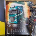 Calendrier Custom Truck Concept 2025 Mois de Septembre avec Iveco S-Way Transports Fontenay