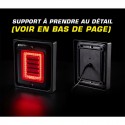 Feu arrière / Stop / Clignotant avec support