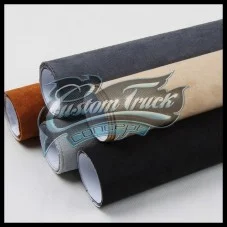 TISSU ALCANTARA SUEDOIS NOIR ADHESIF 1M X 1M42