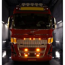 Pack 2 Barres LEDs 14 pouces Epix Ledson sur camion Volvo FH dès 2021