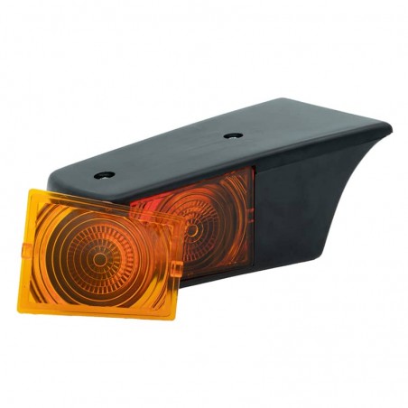 Cabochon Feu Toit de Cabine Scania Série 2 orange Old School