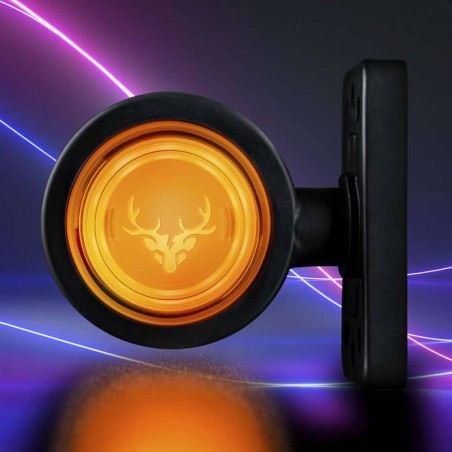Bouliche Camion LED Orange 12-24V Feu Suédois Freedom Viking Strands