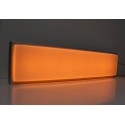 Enseigne lumineuse LED orange pour camion
