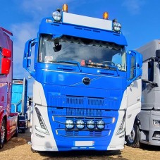 Spoiler poids lourd Renault T et Volvo FH4 FH5 découpe avec 5 Feux LED Next Gen