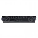 Enseigne lumineuse LED RGB Red Light District 30 x 6 cm pour Pare brise Camion