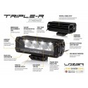 BARRE LED LAZER TRIPLE R 1000 CAMION