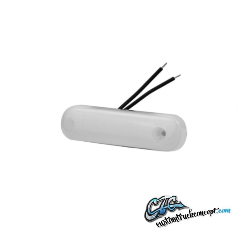 3 LED rouge / blanc verre 12-24V E-approuvé 3 LED rouge / blanc verre 12-24V E-approuvé