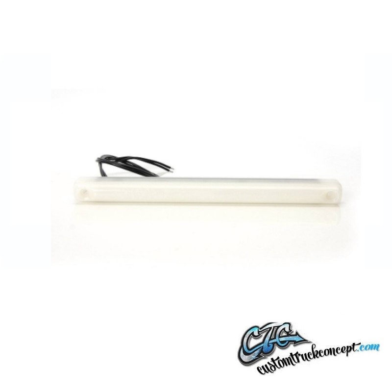 Neon Pos. Verre rouge / blanc clair 12-24V E-approuvé Neon Pos. Verre rouge / blanc clair 12-24V E-approuvé