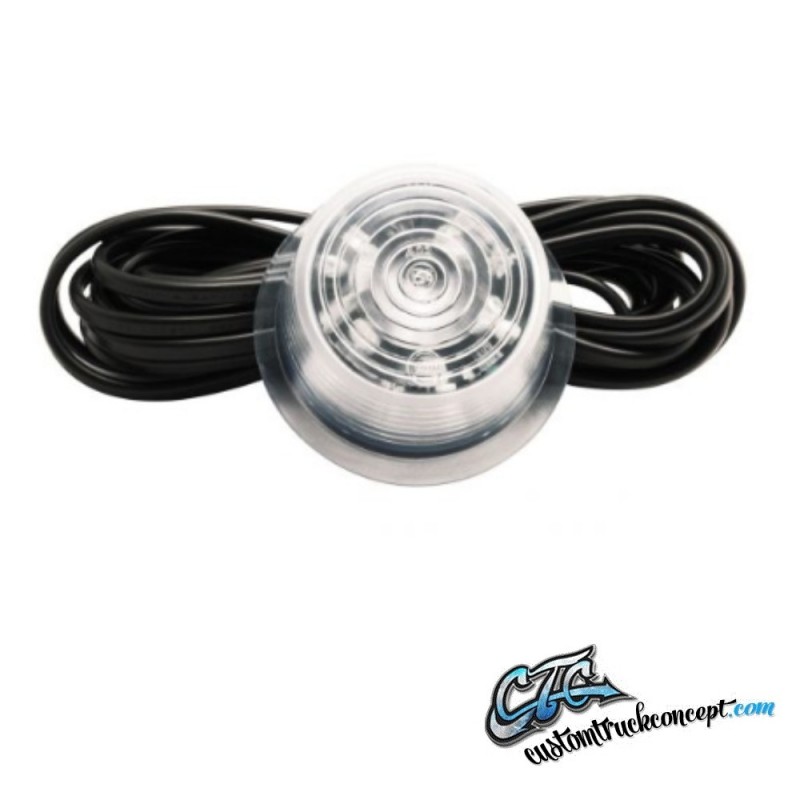 LED rouge transparent 5m câble 24V LED rouge transparent 5m câble 24V
