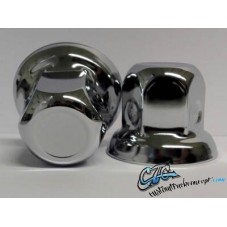 Inox Cache-écrou 33mm pour Jantes Aluminium - 45mm hauteur