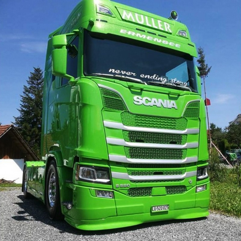 SPOILER POLYESTER PARE CHOC AVANT SCANIA NTG SPOILER POLYESTER PARE CHOC AVANT SCANIA NTG