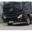 RAMPE INOX SOUS PARE CHOC MERCEDES ACTROS 2012 AVEC LEDS