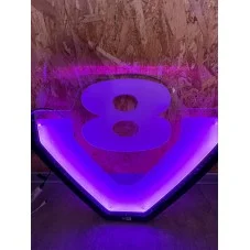 PLAQUE LED V8 RGB POUR CAMION VIOLET