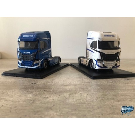 Maquettes Camions Iveco S-Way, vue de face sur la calandre