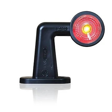 Led Rouge Bras Bras en caoutchouc LED 12-24V L: 125mm H: 89mm Blanc / Rouge Bras e...