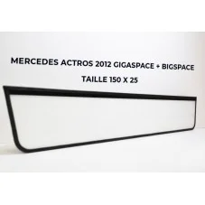 ENSEIGNE LUMINEUSE LEDS MERCEDES ACTROS 2012 GIGASPACE + BIGSPACE 150 X 25 CM