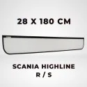 Enseigne lumineuse Scania Highline New Generation S et R taille XXL 28x180cm