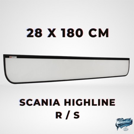Enseigne lumineuse Scania Highline New Generation S et R taille XXL 28x180cm