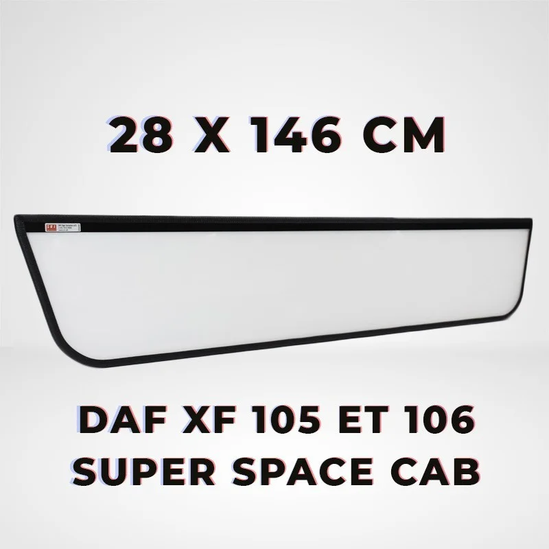 ENSEIGNE LUMINEUSE LEDS DAF XF 105 106 SUPER SPACE CAB 146 X 28 CM