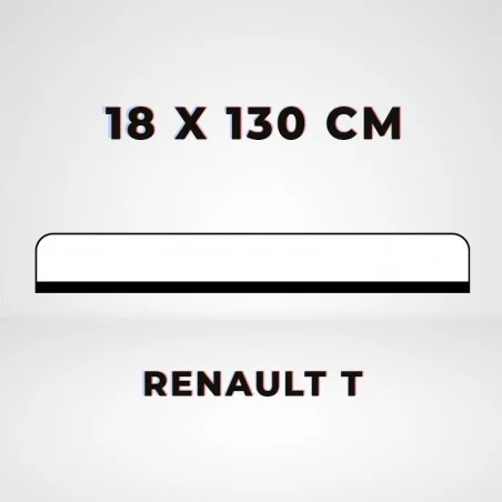 ENSEIGNE LUMINEUSE RENAULT T LED 18 X 130 cm