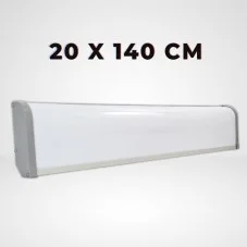 Enseigne Caisson lumineuse fine 20 x 140 cm pour Camion