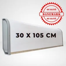 Enseigne Caisson lumineuse fine 30 x 105 cm pour Camion