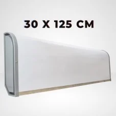 Enseigne Caisson lumineuse fine 30 x 125 cm pour Camion