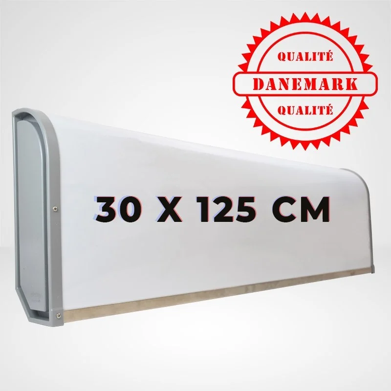 Enseigne Caisson lumineuse fine 30 x 125 cm pour Camion