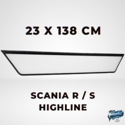 Enseigne lumineuse Scania New Generation S et R 23 x 138 cm