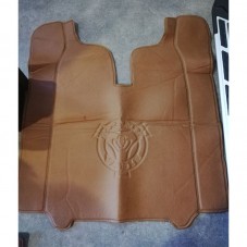 Capot moteur Noah Scania R1 R2 R3 en cuir marron avec Logo Vabis