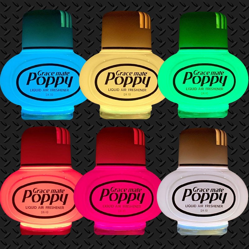 Poppy Support lumineux LED cable USB ou AC Eclairage multicolore RG