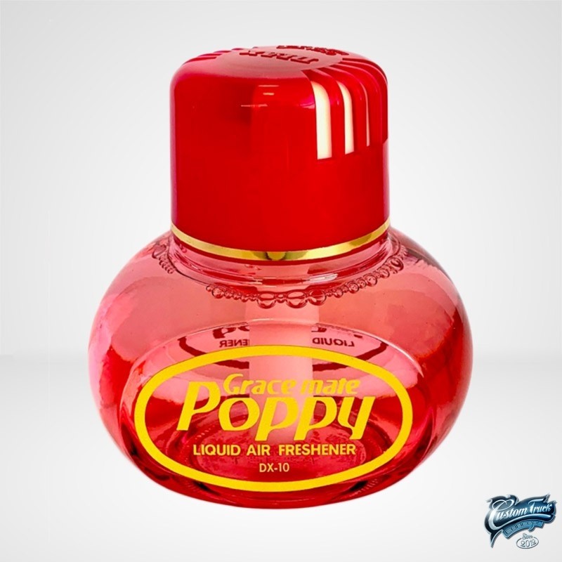 Poppy Original désodorisant Parfum Fraise 150ml Flacon Grace Mate p