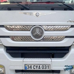 Intérieur grille calandre Mercedes AXOR 2011-2016 en inox chromé