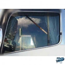 Entourages de vitres Mercedes Axor en inox chromé