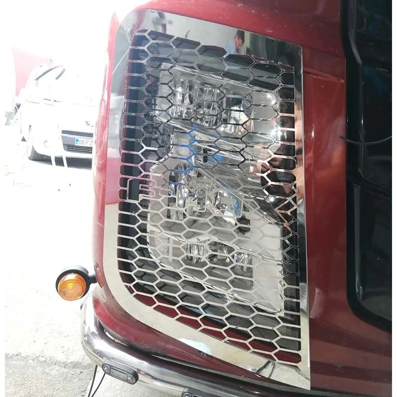 Grilles inox de phares Ford F-Max