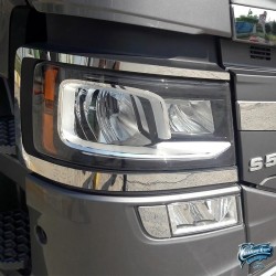 Habillages inox Phares Scania S R New Generation 2017 et plus