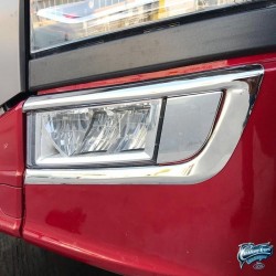 Habillages épais inox Phares Scania S R New Generation 2017 et plus