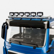 Rampe de toit inox Man TGX L et XL sans LEDS pré-câblée 6 sorties