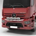 Rampe de calandre inox Mercedes Actros MP4 2011 option Leds modèle CITY