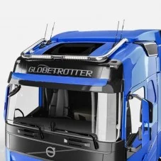 Rampe de toit Volvo FH5 cabines Globetrotter et XL avec barres LEDS