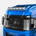 Rampe de toit inox Iveco S-Way option LEDS pré-câblée 6 sorties modèle Wide